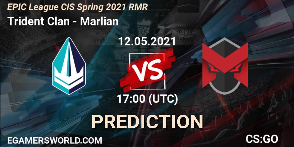 Trident Clan - Marlian: прогноз. 12.05.2021 at 17:00, Counter-Strike (CS2), EPIC League CIS Spring 2021 RMR