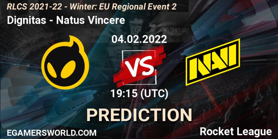Dignitas - Natus Vincere: прогноз. 04.02.2022 at 19:15, Rocket League, RLCS 2021-22 - Winter: EU Regional Event 2