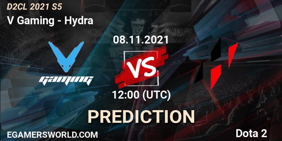 V Gaming - Hydra: прогноз. 08.11.2021 at 11:59, Dota 2, Dota 2 Champions League 2021 Season 5