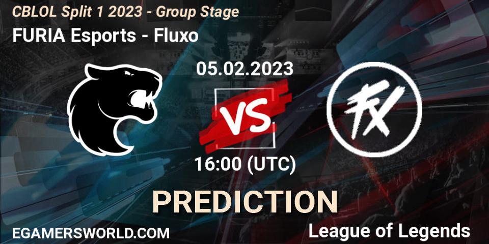 FURIA Esports - Fluxo: прогноз. 05.02.23, LoL, CBLOL Split 1 2023 - Group Stage