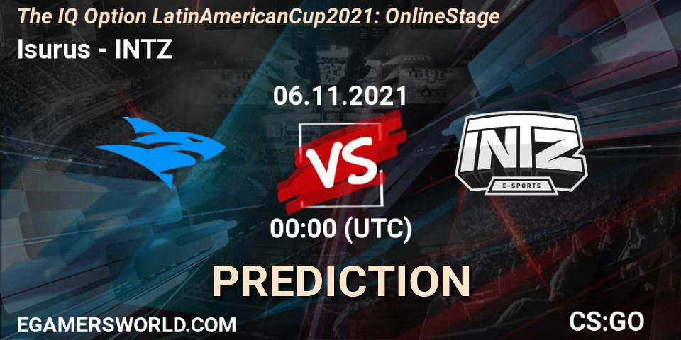Isurus - INTZ: прогноз. 06.11.2021 at 00:00, Counter-Strike (CS2), The IQ Option Latin American Cup 2021: Online Stage