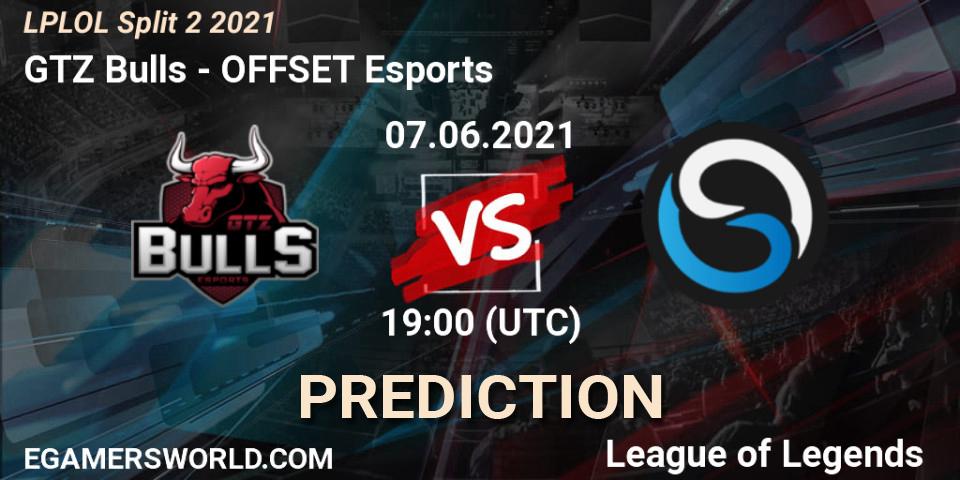 GTZ Bulls - OFFSET Esports: прогноз. 07.06.2021 at 19:00, LoL, LPLOL Split 2 2021