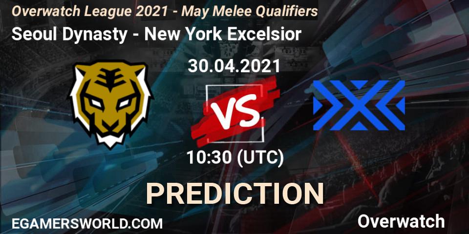 Seoul Dynasty - New York Excelsior: прогноз. 30.04.2021 at 10:10, Overwatch, Overwatch League 2021 - May Melee Qualifiers