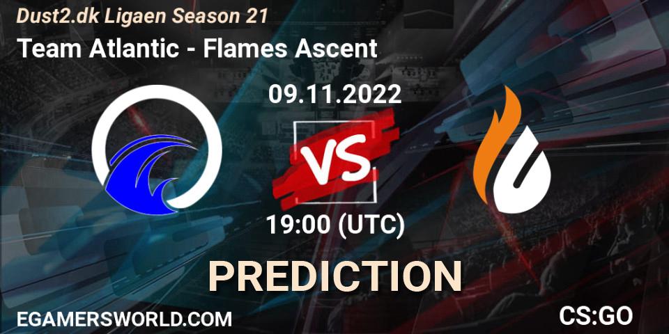 Team Atlantic - Flames Ascent: прогноз. 09.11.22, CS2 (CS:GO), Dust2.dk Ligaen Season 21