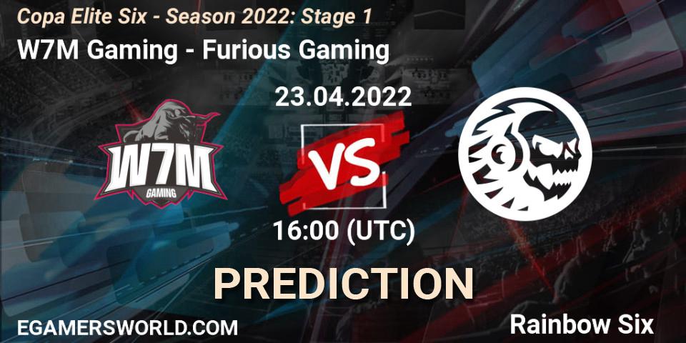 W7M Gaming - Furious Gaming: прогноз. 23.04.22, Rainbow Six, Copa Elite Six - Season 2022: Stage 1