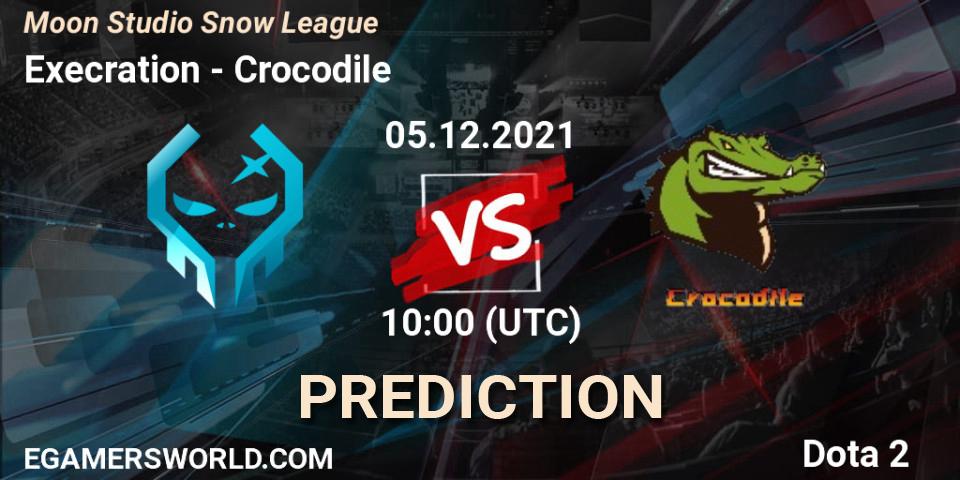 Execration - Crocodile: прогноз. 05.12.2021 at 10:58, Dota 2, Moon Studio Snow League