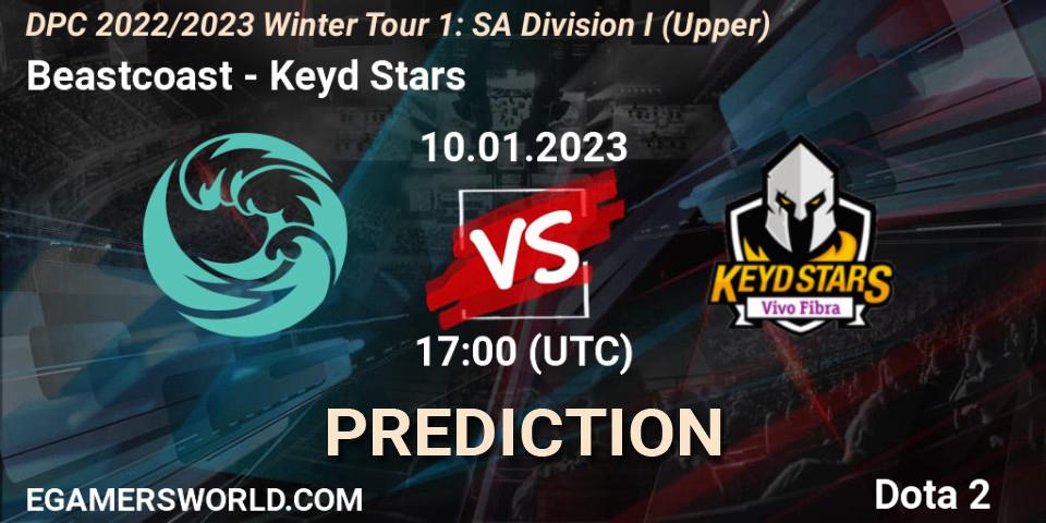 Beastcoast - Keyd Stars: прогноз. 10.01.2023 at 17:36, Dota 2, DPC 2022/2023 Winter Tour 1: SA Division I (Upper) 