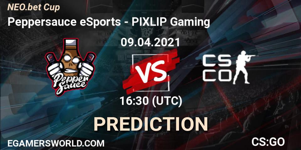 Peppersauce eSports - PIXLIP Gaming: прогноз. 10.04.2021 at 14:00, Counter-Strike (CS2), NEO.bet Cup