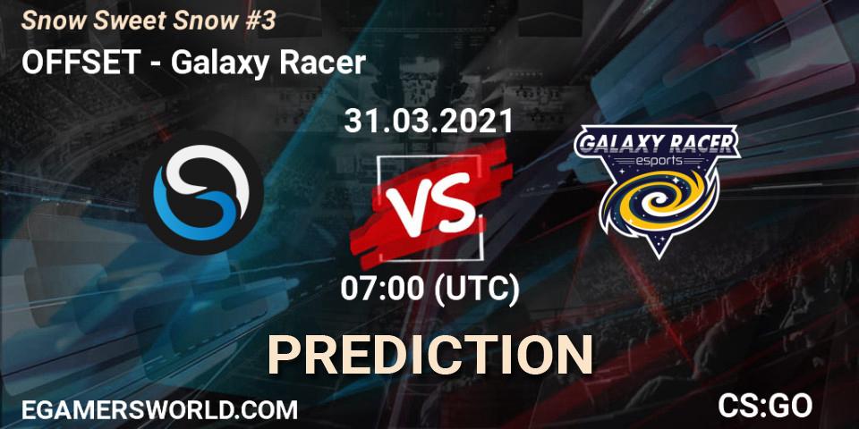 OFFSET - Galaxy Racer: прогноз. 31.03.2021 at 07:00, Counter-Strike (CS2), Snow Sweet Snow #3