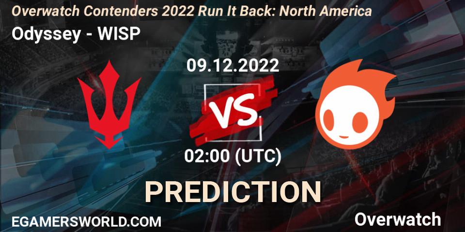 Odyssey - WISP: прогноз. 09.12.2022 at 02:00, Overwatch, Overwatch Contenders 2022 Run It Back: North America