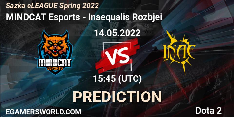 MINDCAT Esports - Inaequalis Rozbíječi: прогноз. 14.05.2022 at 15:43, Dota 2, Sazka eLEAGUE Spring 2022