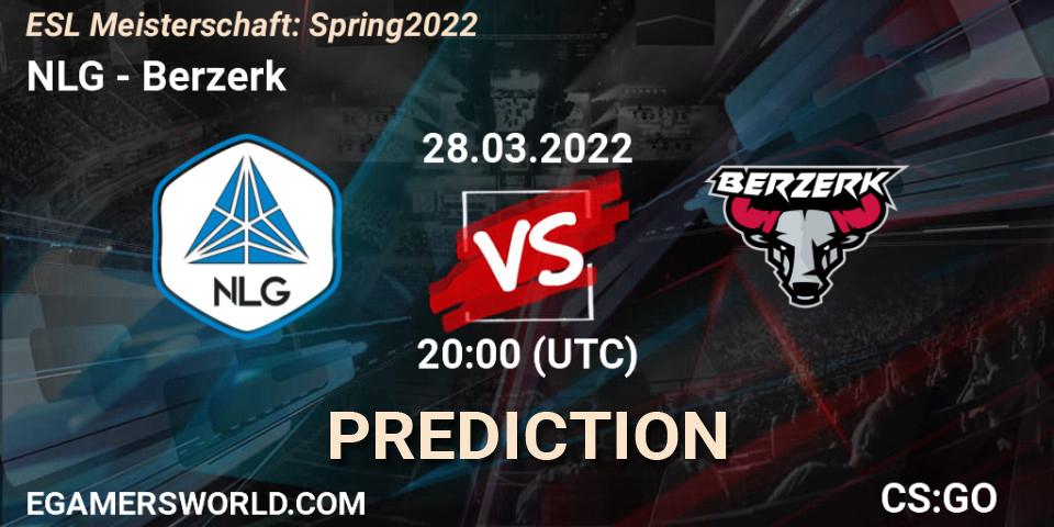NLG - Berzerk: прогноз. 28.03.22, CS2 (CS:GO), ESL Meisterschaft: Spring 2022