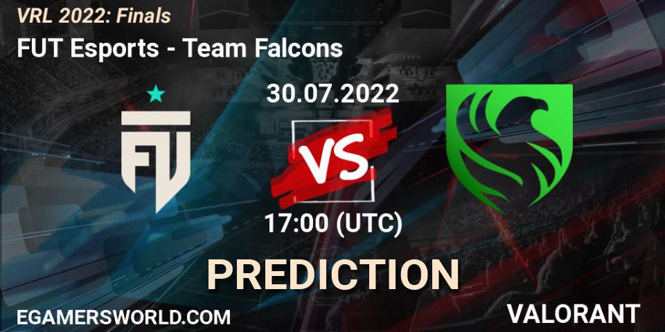FUT Esports - Team Falcons: прогноз. 30.07.2022 at 17:00, VALORANT, VRL 2022: Finals