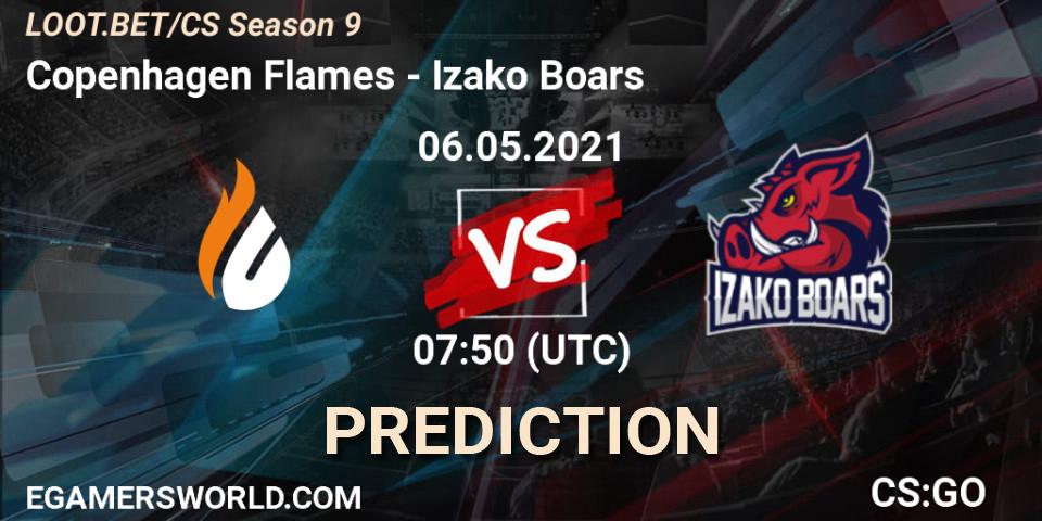 Copenhagen Flames - Izako Boars: прогноз. 06.05.2021 at 07:50, Counter-Strike (CS2), LOOT.BET/CS Season 9