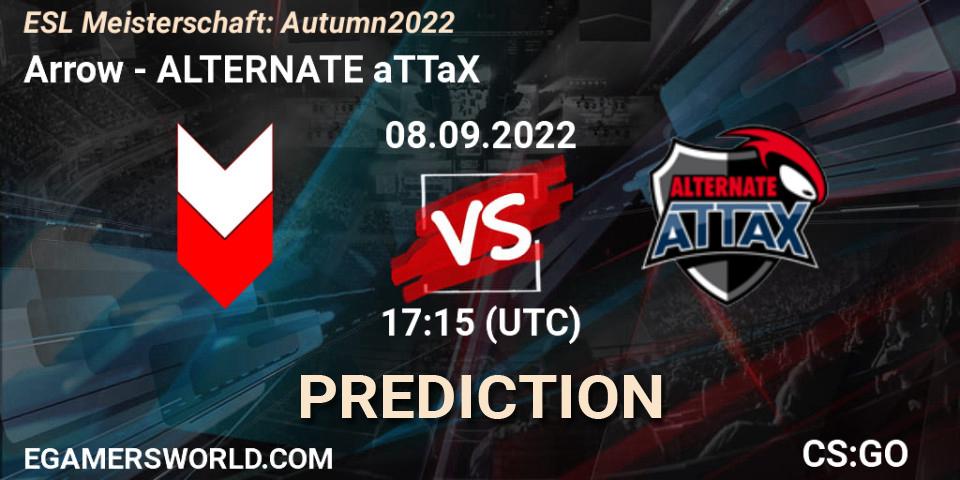 Arrow - ALTERNATE aTTaX: прогноз. 08.09.2022 at 17:15, Counter-Strike (CS2), ESL Meisterschaft: Autumn 2022