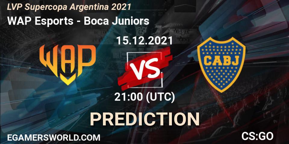 WAP Esports - Boca Juniors: прогноз. 15.12.2021 at 21:00, Counter-Strike (CS2), LVP Supercopa Argentina 2021