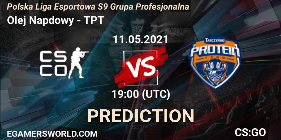 Olej Napędowy - TPT: прогноз. 11.05.2021 at 19:00, Counter-Strike (CS2), Polska Liga Esportowa S9 Grupa Profesjonalna