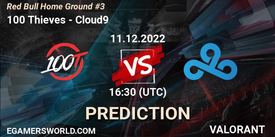 100 Thieves - Cloud9: прогноз. 11.12.22, VALORANT, Red Bull Home Ground #3