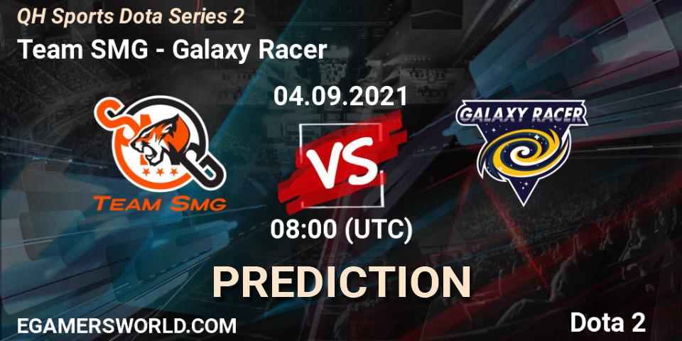 Team SMG - Galaxy Racer: прогноз. 04.09.2021 at 08:25, Dota 2, QH Sports Dota Series 2