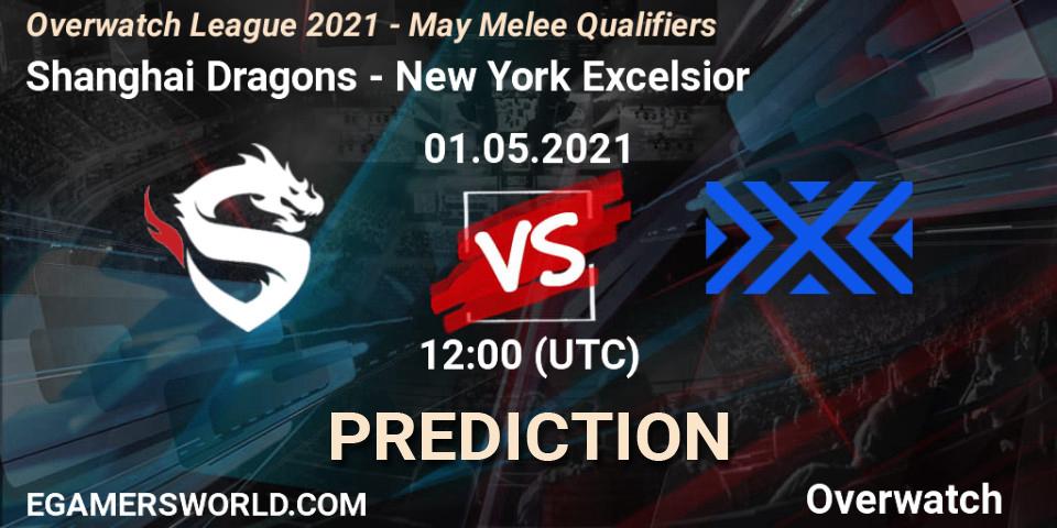 Shanghai Dragons - New York Excelsior: прогноз. 01.05.2021 at 11:00, Overwatch, Overwatch League 2021 - May Melee Qualifiers