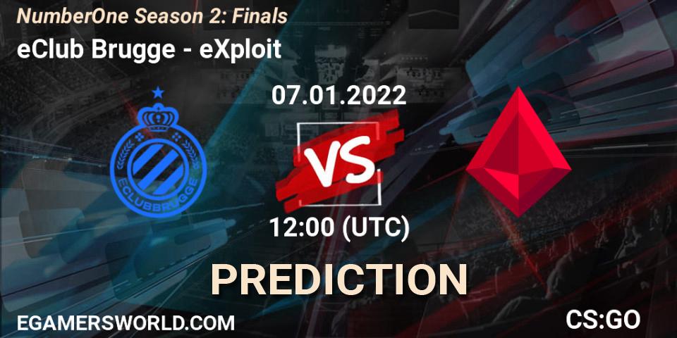 eClub Brugge - eXploit: прогноз. 07.01.22, CS2 (CS:GO), NumberOne Season 2: Finals