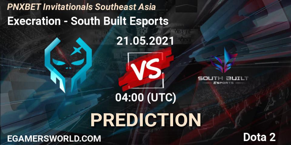 Execration - South Built Esports: прогноз. 21.05.2021 at 04:05, Dota 2, PNXBET Invitationals Southeast Asia