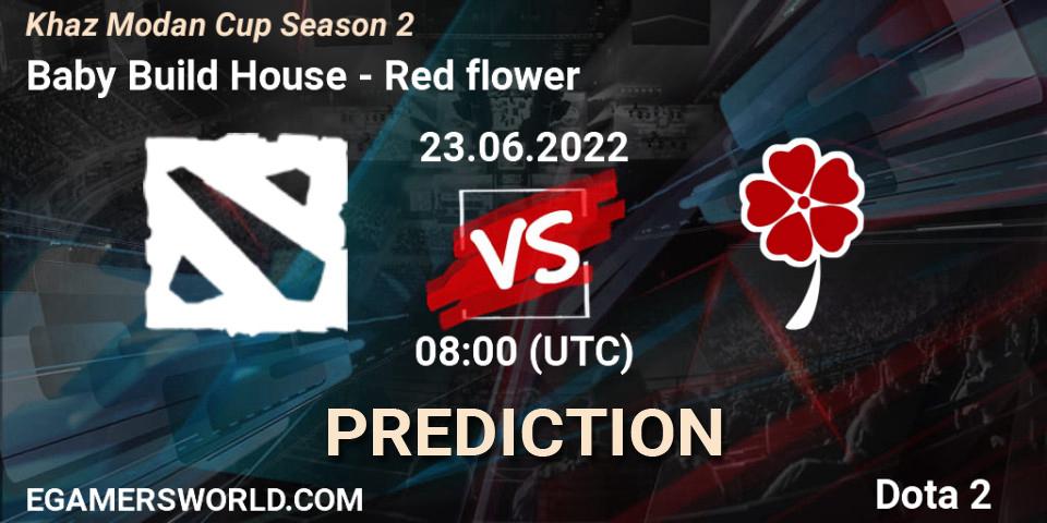 Baby Build House - Red flower: прогноз. 23.06.2022 at 08:25, Dota 2, Khaz Modan Cup Season 2
