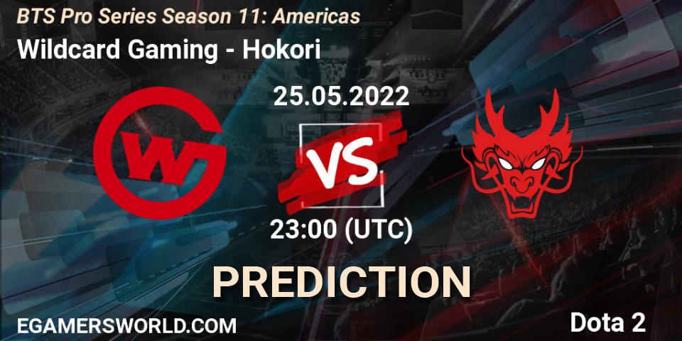 Wildcard Gaming - Hokori: прогноз. 25.05.22, Dota 2, BTS Pro Series Season 11: Americas
