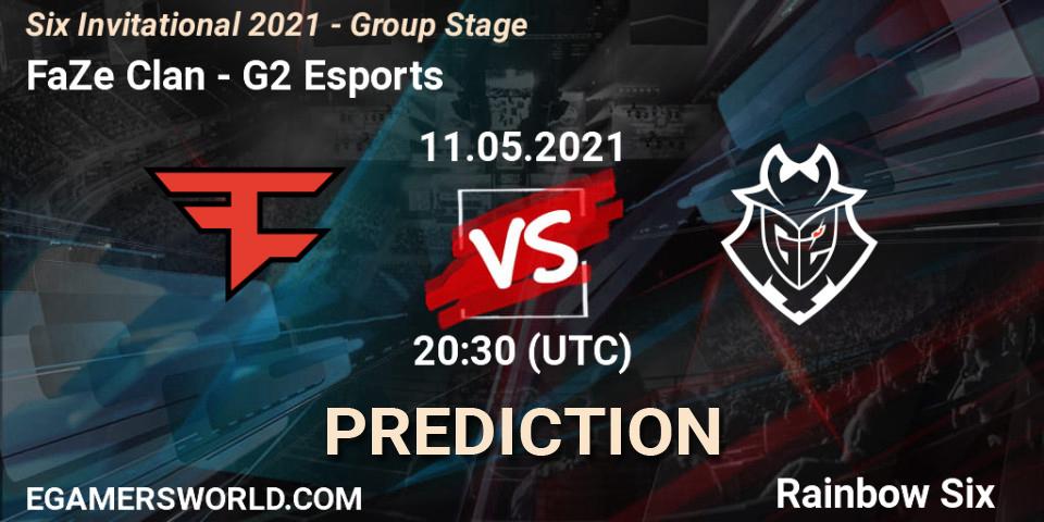 FaZe Clan - G2 Esports: прогноз. 11.05.2021 at 19:30, Rainbow Six, Six Invitational 2021 - Group Stage