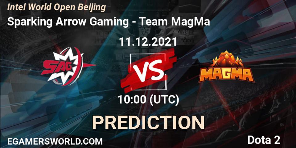 Sparking Arrow Gaming - Team MagMa: прогноз. 11.12.2021 at 09:31, Dota 2, Intel World Open Beijing: Closed Qualifier