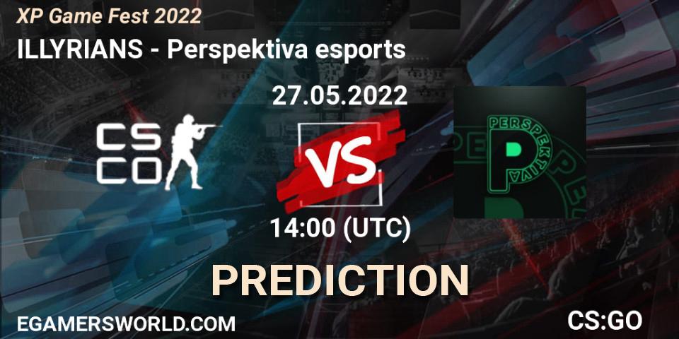 ILLYRIANS - Perspektiva: прогноз. 27.05.2022 at 14:30, Counter-Strike (CS2), XP Game Fest 2022