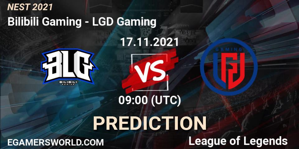 LGD Gaming - Bilibili Gaming: прогноз. 17.11.2021 at 07:00, LoL, NEST 2021