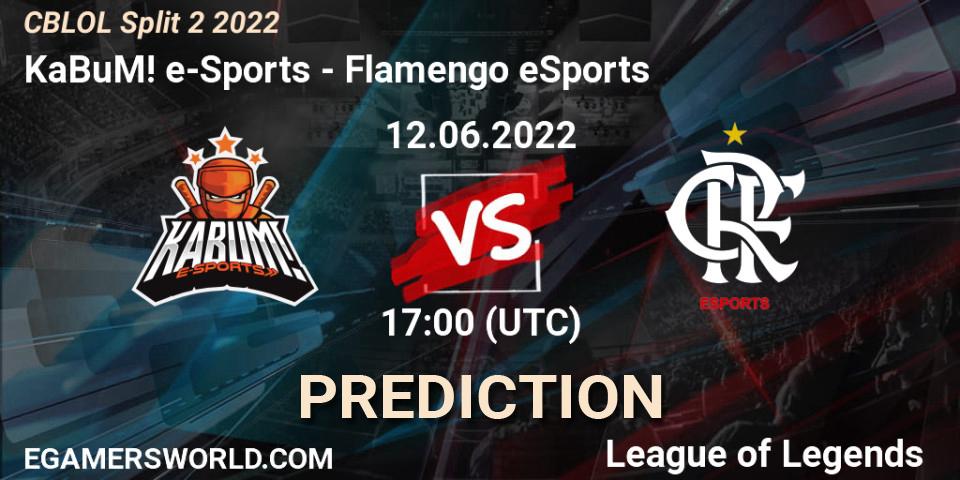 KaBuM! e-Sports - Flamengo eSports: прогноз. 12.06.22, LoL, CBLOL Split 2 2022