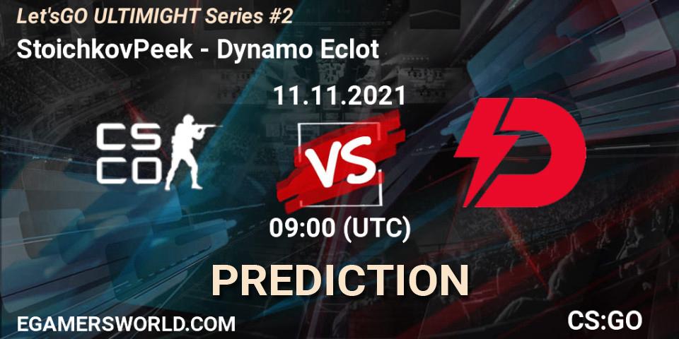 StoichkovPeek - Dynamo Eclot: прогноз. 11.11.2021 at 09:00, Counter-Strike (CS2), Let'sGO ULTIMIGHT Series #2