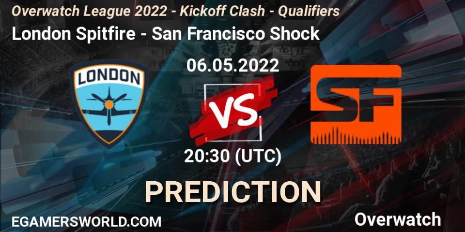 London Spitfire - San Francisco Shock: прогноз. 06.05.22, Overwatch, Overwatch League 2022 - Kickoff Clash - Qualifiers