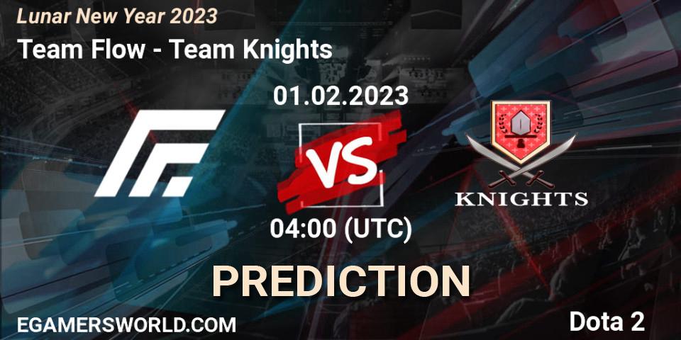 Team Flow - Team Knights: прогноз. 01.02.23, Dota 2, Lunar New Year 2023
