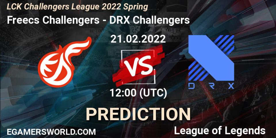Freecs Challengers - DRX Challengers: прогноз. 21.02.2022 at 12:00, LoL, LCK Challengers League 2022 Spring