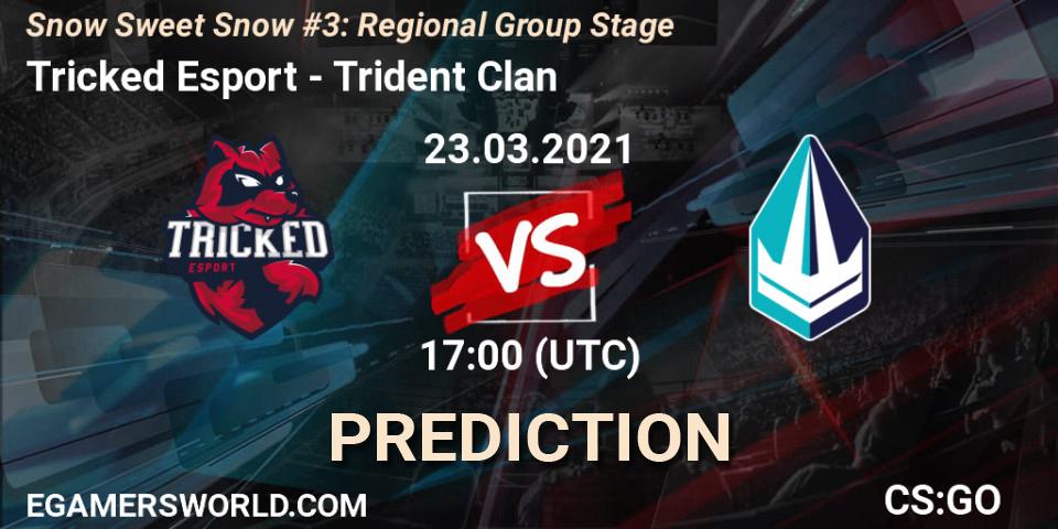 Tricked Esport - Trident Clan: прогноз. 23.03.2021 at 17:00, Counter-Strike (CS2), Snow Sweet Snow #3: Regional Group Stage