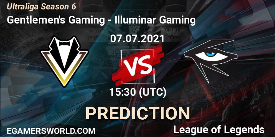 Gentlemen's Gaming - Illuminar Gaming: прогноз. 07.07.2021 at 15:30, LoL, Ultraliga Season 6