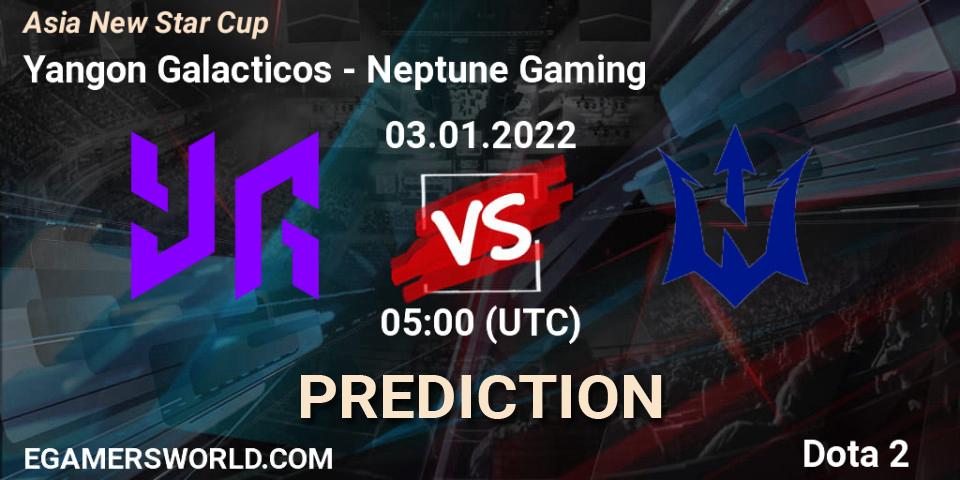 Yangon Galacticos - Neptune Gaming: прогноз. 01.01.2022 at 05:13, Dota 2, Asia New Star Cup