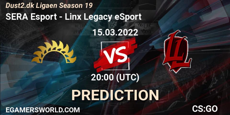 SERA Esport - Linx Legacy eSport: прогноз. 15.03.22, CS2 (CS:GO), Dust2.dk Ligaen Season 19