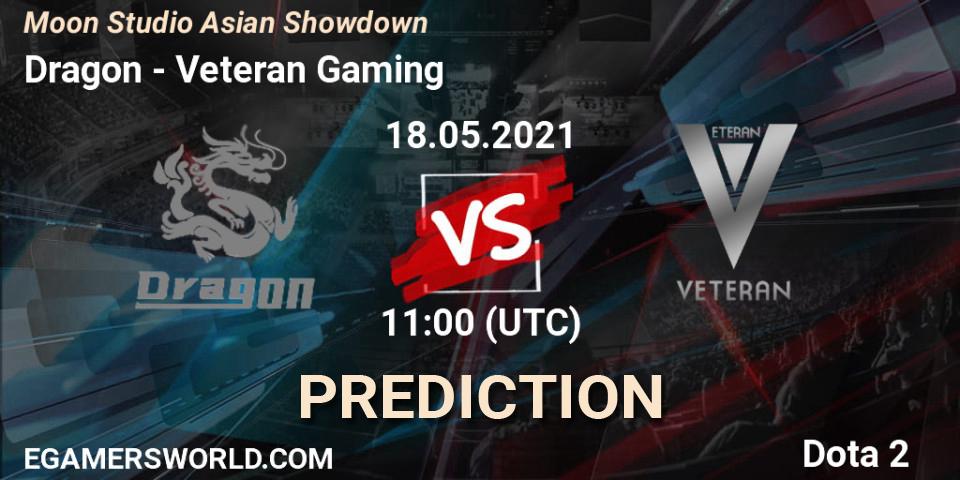 Dragon - Veteran Gaming: прогноз. 18.05.2021 at 11:05, Dota 2, Moon Studio Asian Showdown