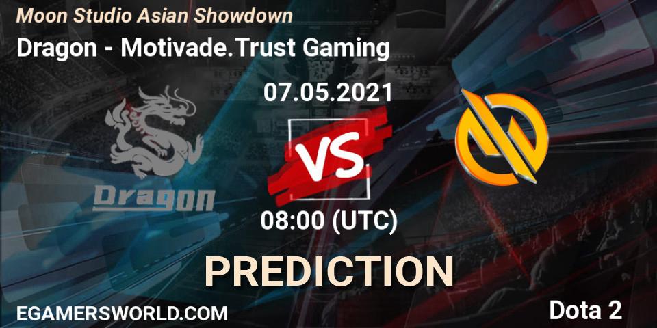 Dragon - Motivade.Trust Gaming: прогноз. 07.05.2021 at 08:19, Dota 2, Moon Studio Asian Showdown