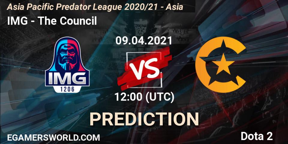 IMG - The Council: прогноз. 09.04.2021 at 12:00, Dota 2, Asia Pacific Predator League 2020/21 - Asia