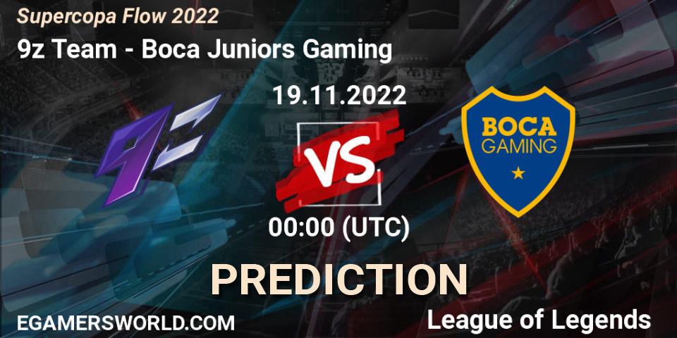 9z Team - Boca Juniors Gaming: прогноз. 19.11.22, LoL, Supercopa Flow 2022