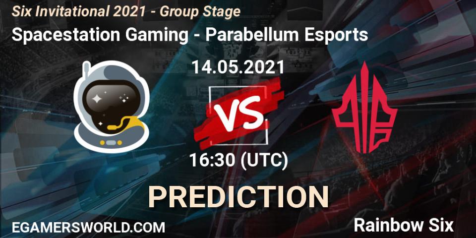 Spacestation Gaming - Parabellum Esports: прогноз. 14.05.2021 at 17:30, Rainbow Six, Six Invitational 2021 - Group Stage