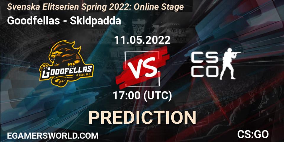 Goodfellas - Sköldpadda: прогноз. 11.05.22, CS2 (CS:GO), Svenska Elitserien Spring 2022: Online Stage