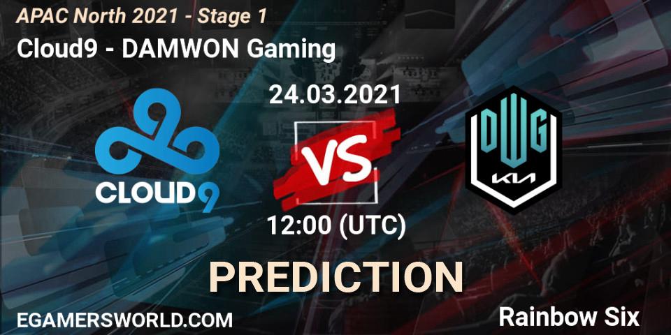 Cloud9 - DAMWON Gaming: прогноз. 24.03.2021 at 12:00, Rainbow Six, APAC North 2021 - Stage 1