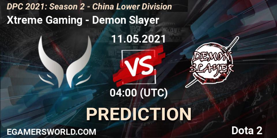 Xtreme Gaming - Demon Slayer: прогноз. 11.05.2021 at 03:56, Dota 2, DPC 2021: Season 2 - China Lower Division