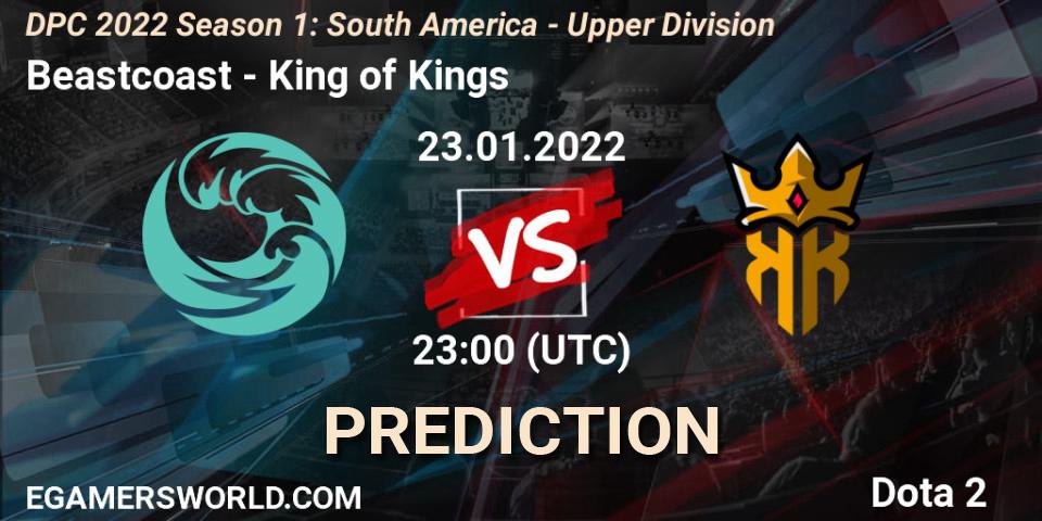 Beastcoast - King of Kings: прогноз. 23.01.2022 at 23:41, Dota 2, DPC 2022 Season 1: South America - Upper Division